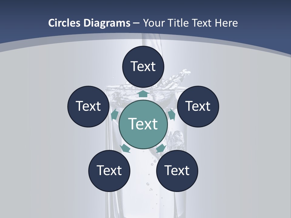 Liquid Overflowing Motion PowerPoint Template