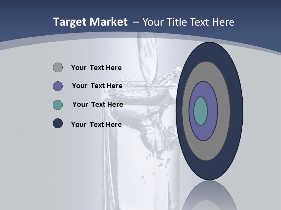 Liquid Overflowing Motion PowerPoint Template