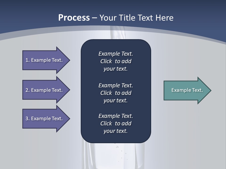 Liquid Overflowing Motion PowerPoint Template