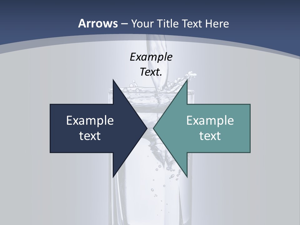 Liquid Overflowing Motion PowerPoint Template