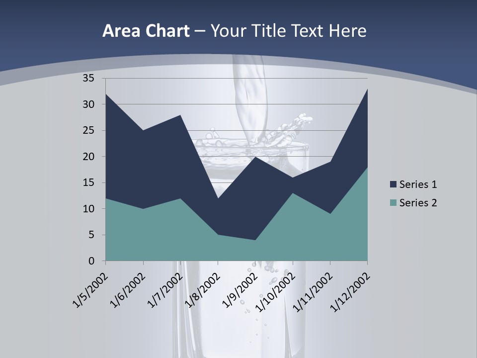 Liquid Overflowing Motion PowerPoint Template