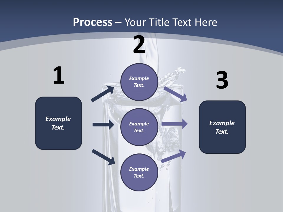 Liquid Overflowing Motion PowerPoint Template