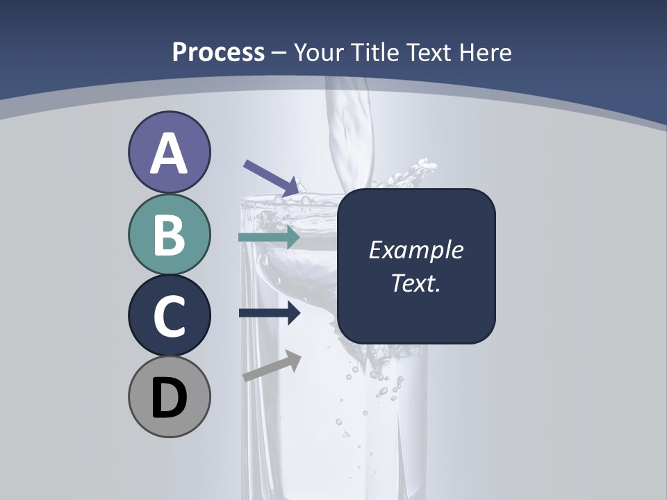 Liquid Overflowing Motion PowerPoint Template