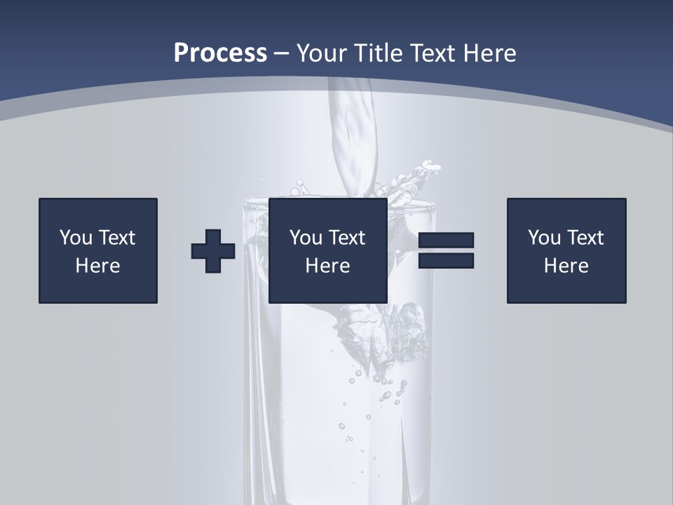 Liquid Overflowing Motion PowerPoint Template