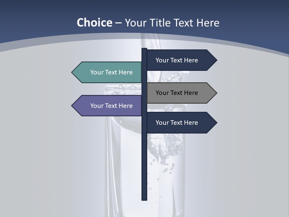 Liquid Overflowing Motion PowerPoint Template