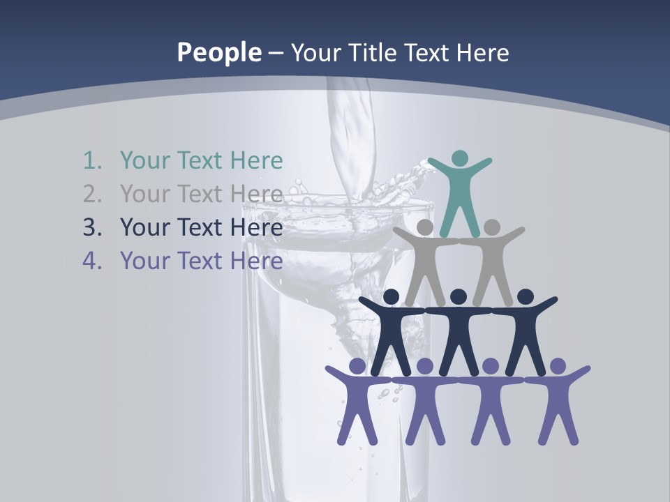 Liquid Overflowing Motion PowerPoint Template