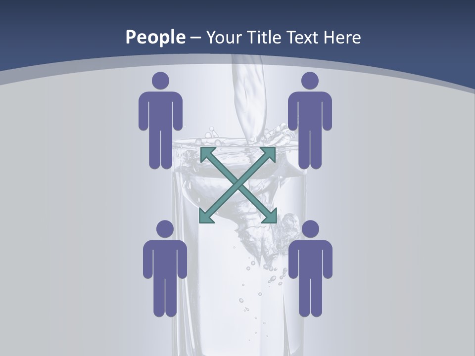 Liquid Overflowing Motion PowerPoint Template