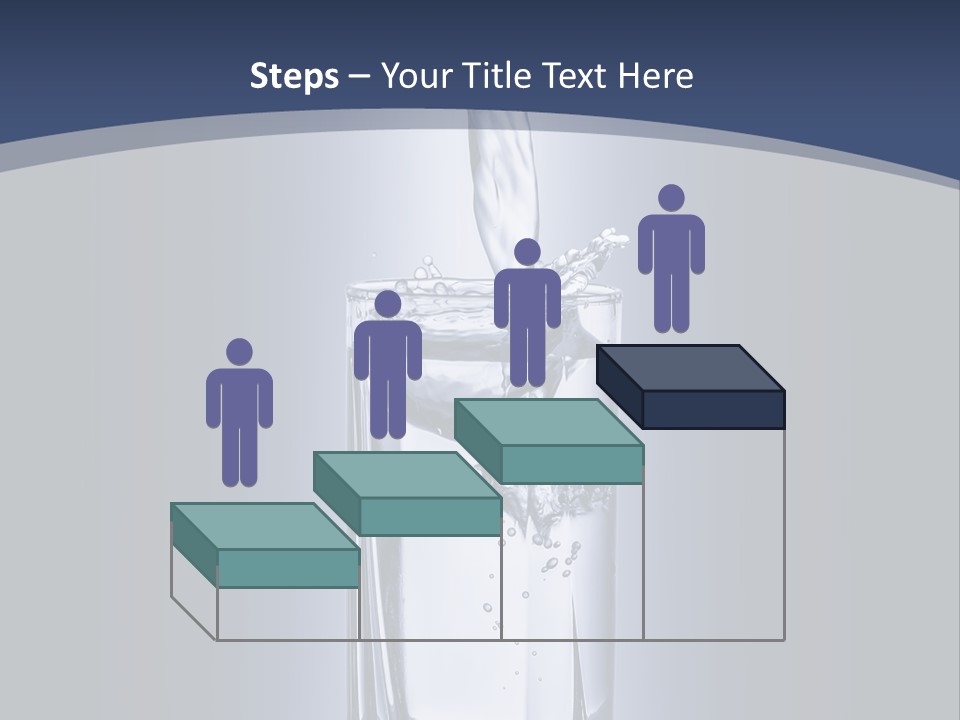 Liquid Overflowing Motion PowerPoint Template