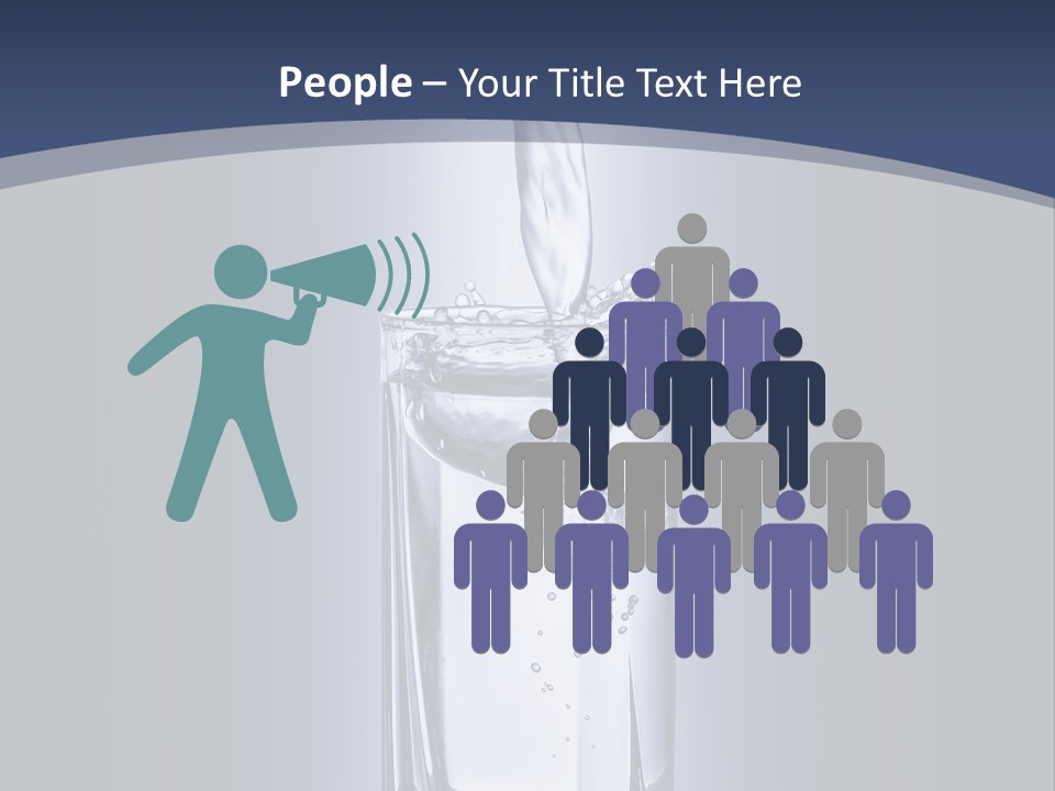 Liquid Overflowing Motion PowerPoint Template