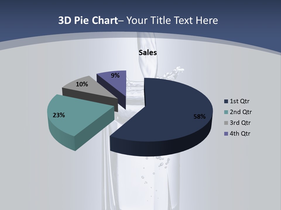 Liquid Overflowing Motion PowerPoint Template