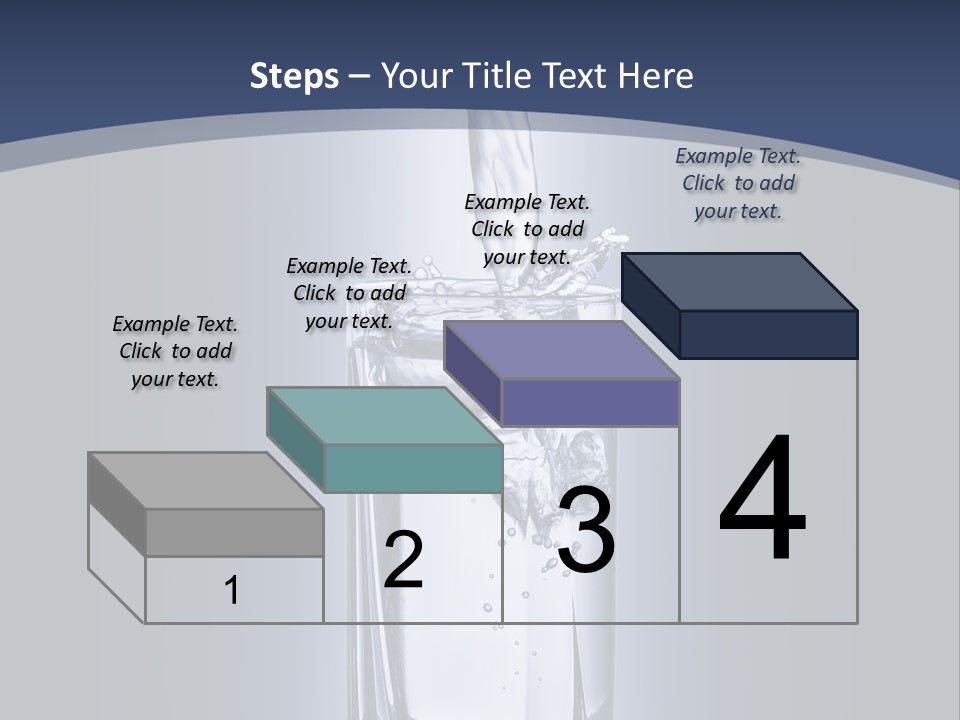 Liquid Overflowing Motion PowerPoint Template