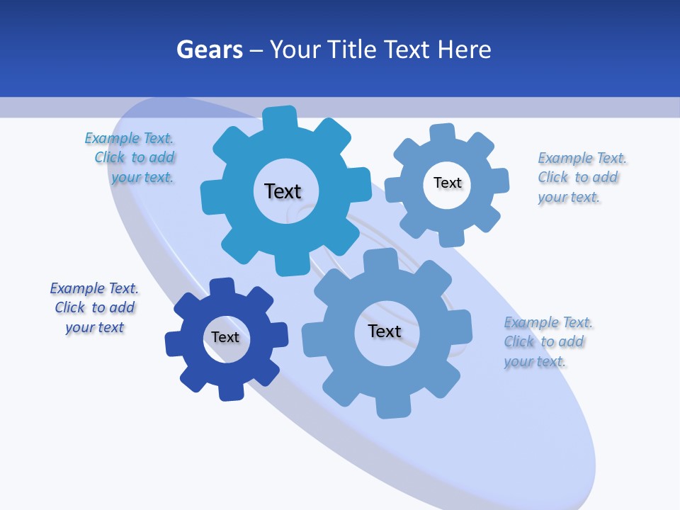 Color Nobody Disk PowerPoint Template
