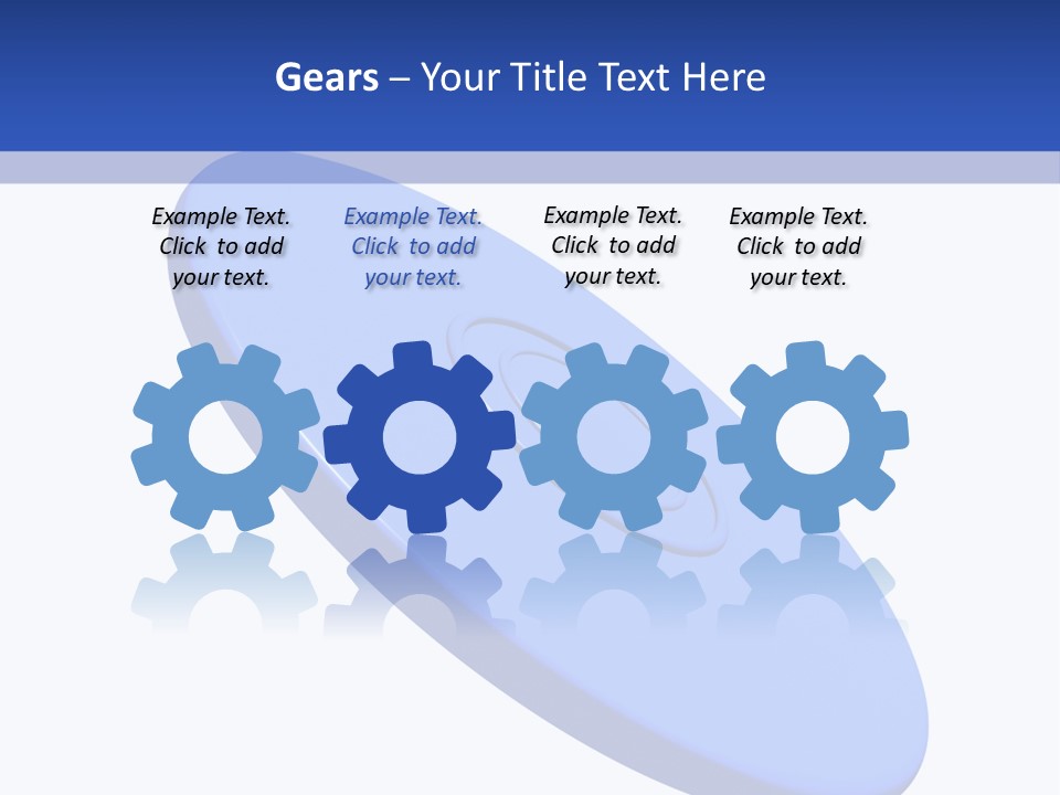 Color Nobody Disk PowerPoint Template