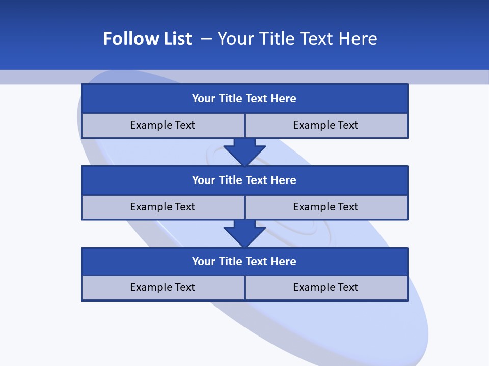 Color Nobody Disk PowerPoint Template