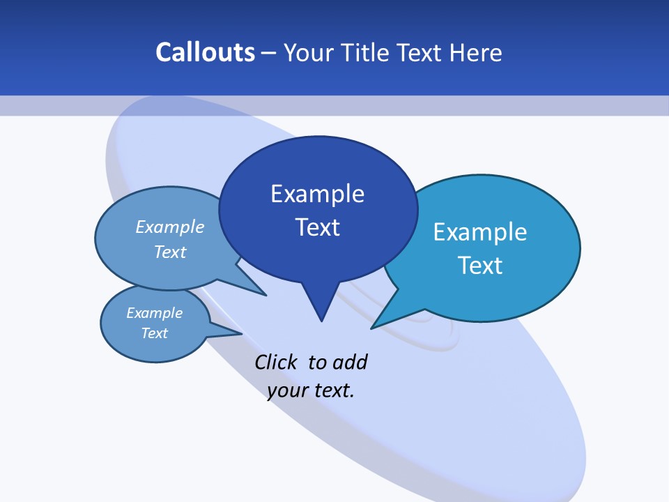 Color Nobody Disk PowerPoint Template