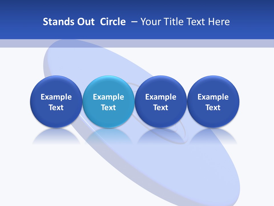 Color Nobody Disk PowerPoint Template