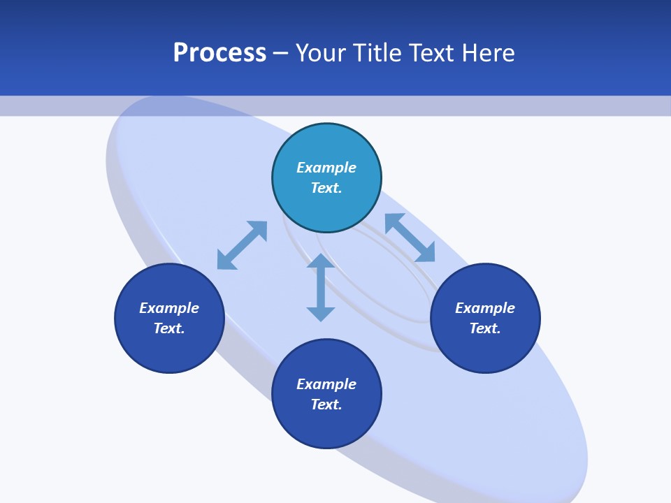 Color Nobody Disk PowerPoint Template