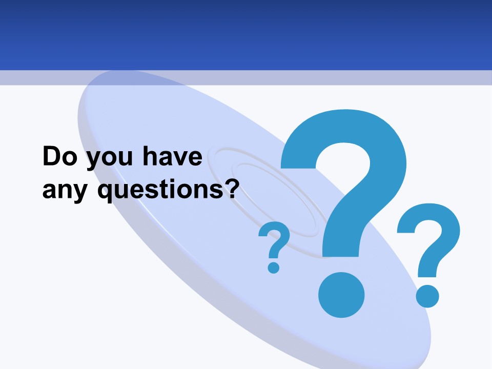 Color Nobody Disk PowerPoint Template