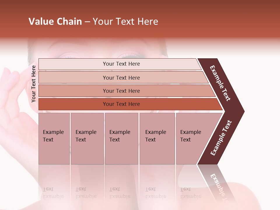 Adult Genioplasty Head PowerPoint Template