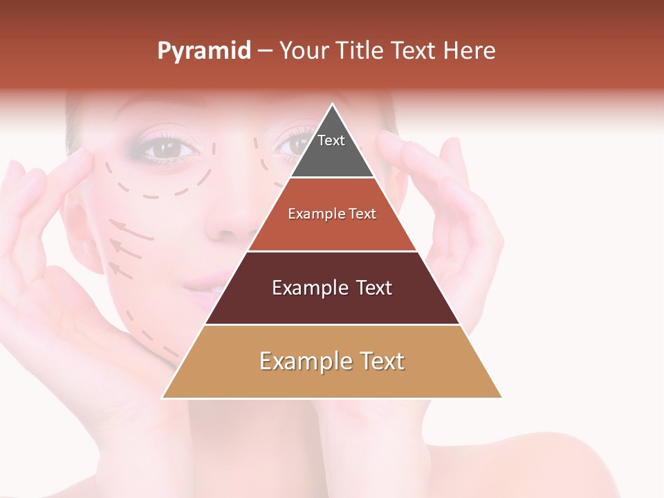 Adult Genioplasty Head PowerPoint Template