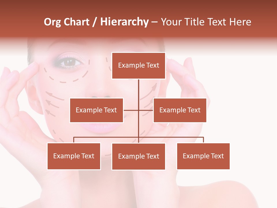 Adult Genioplasty Head PowerPoint Template