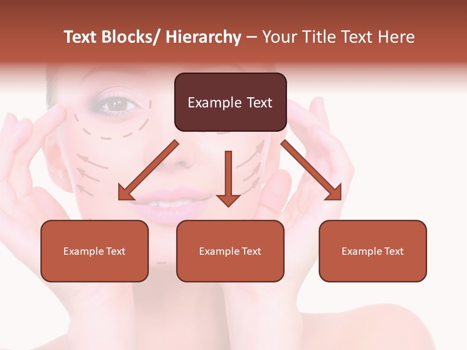 Adult Genioplasty Head PowerPoint Template
