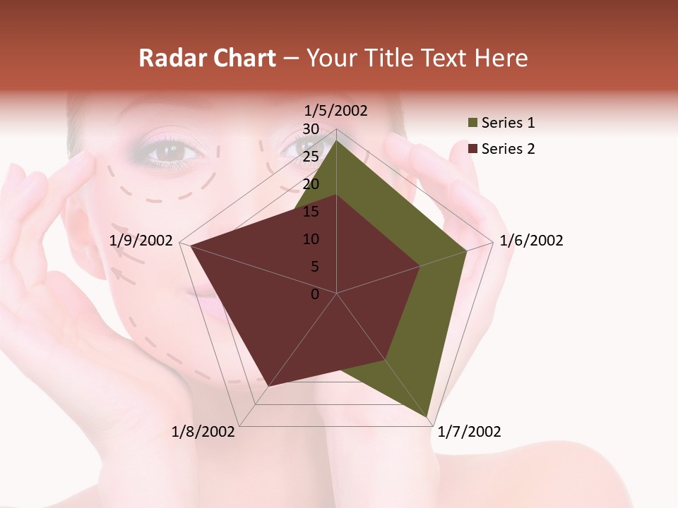 Adult Genioplasty Head PowerPoint Template