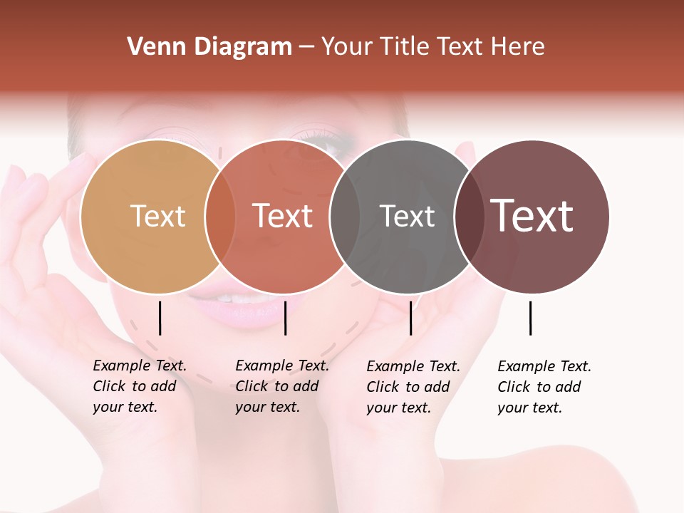 Adult Genioplasty Head PowerPoint Template