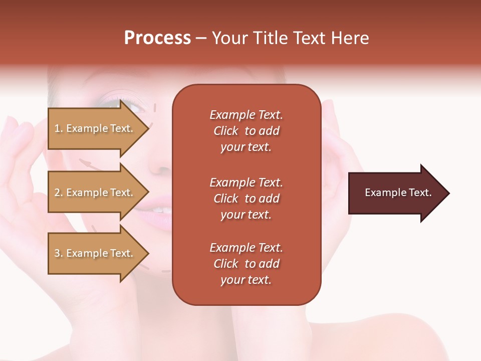 Adult Genioplasty Head PowerPoint Template