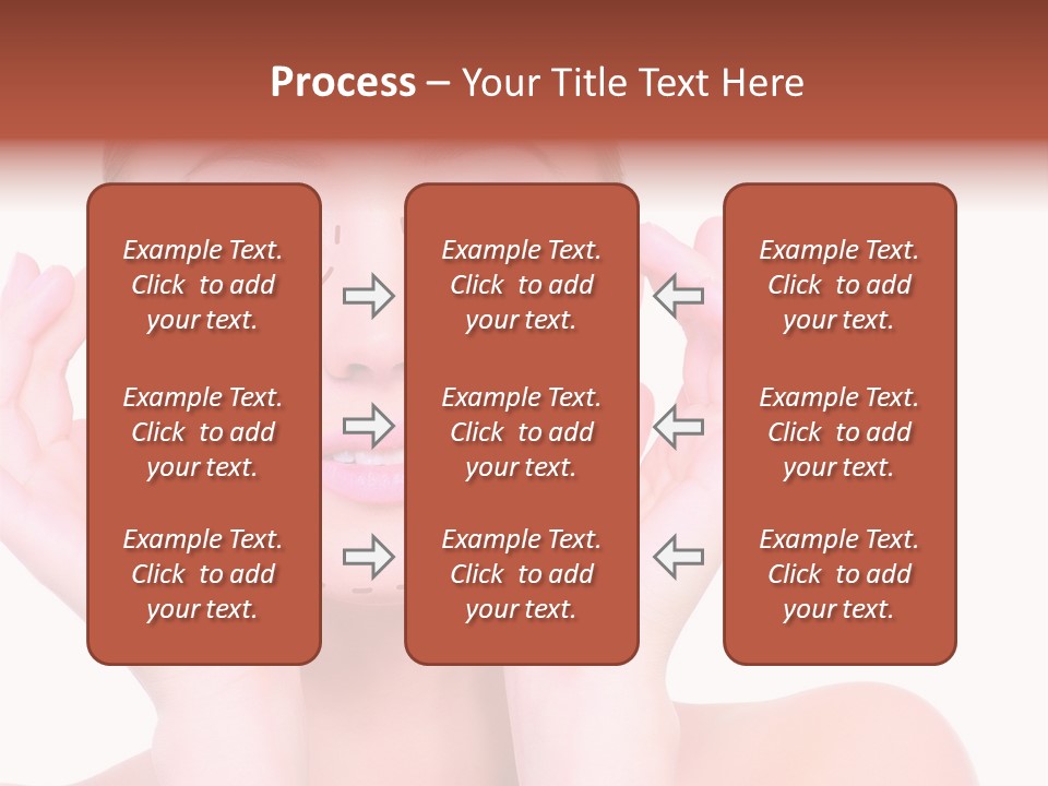 Adult Genioplasty Head PowerPoint Template