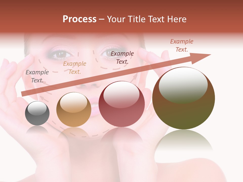 Adult Genioplasty Head PowerPoint Template