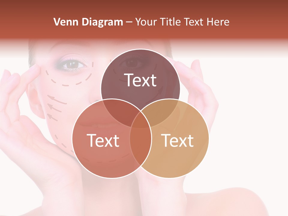 Adult Genioplasty Head PowerPoint Template