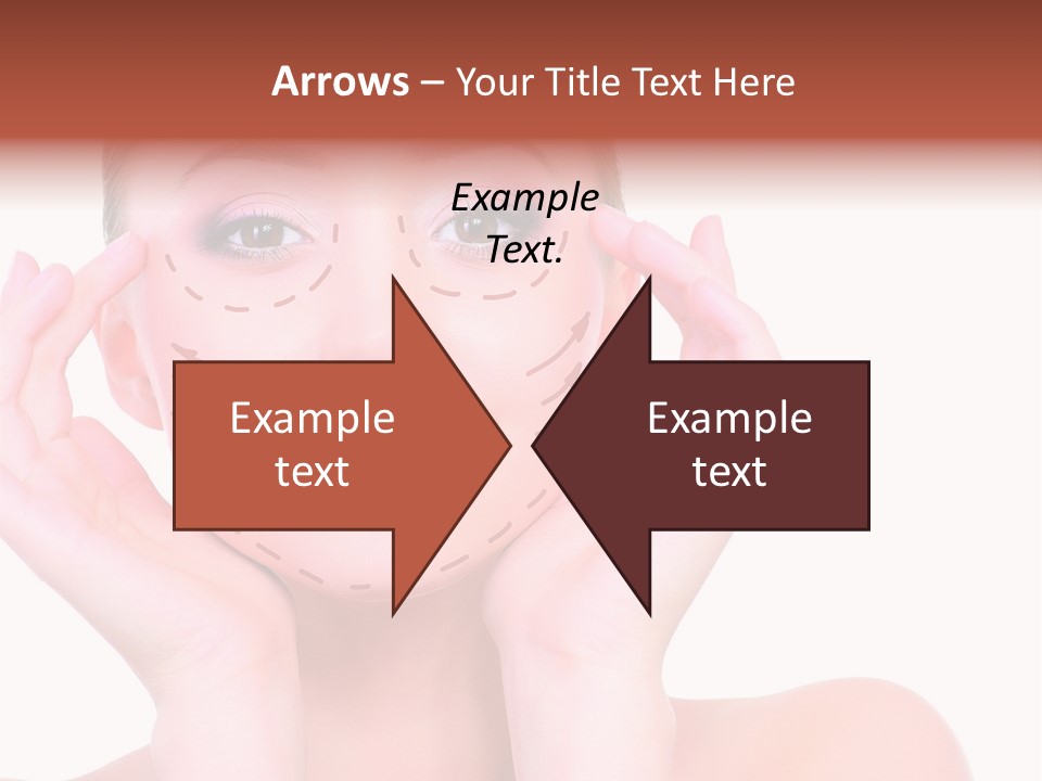 Adult Genioplasty Head PowerPoint Template