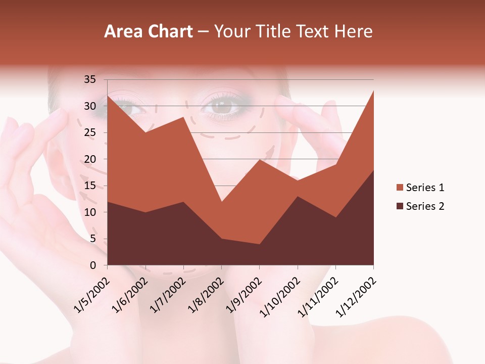 Adult Genioplasty Head PowerPoint Template