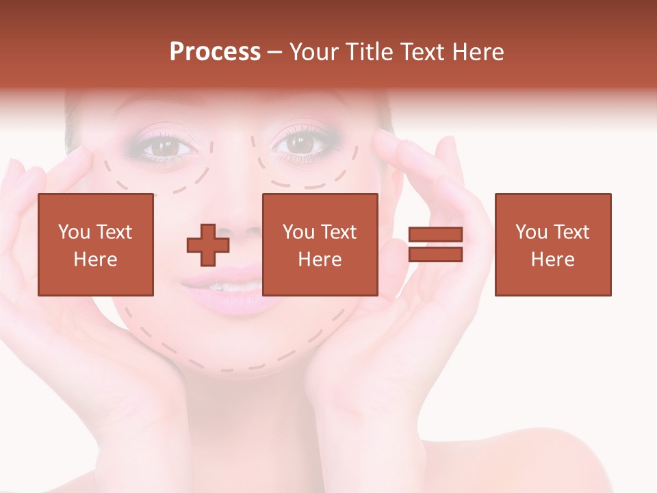 Adult Genioplasty Head PowerPoint Template