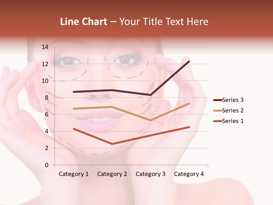 Adult Genioplasty Head PowerPoint Template