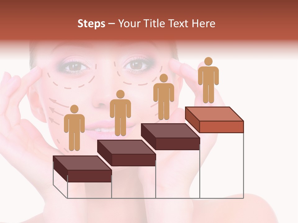 Adult Genioplasty Head PowerPoint Template