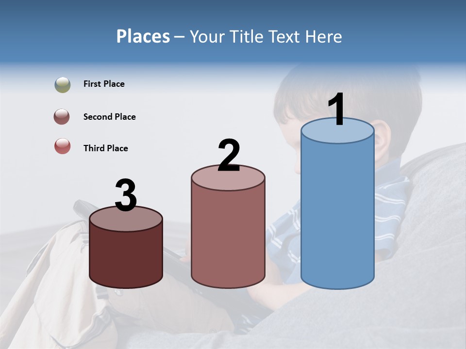Interest Pouffe Touchscreen PowerPoint Template