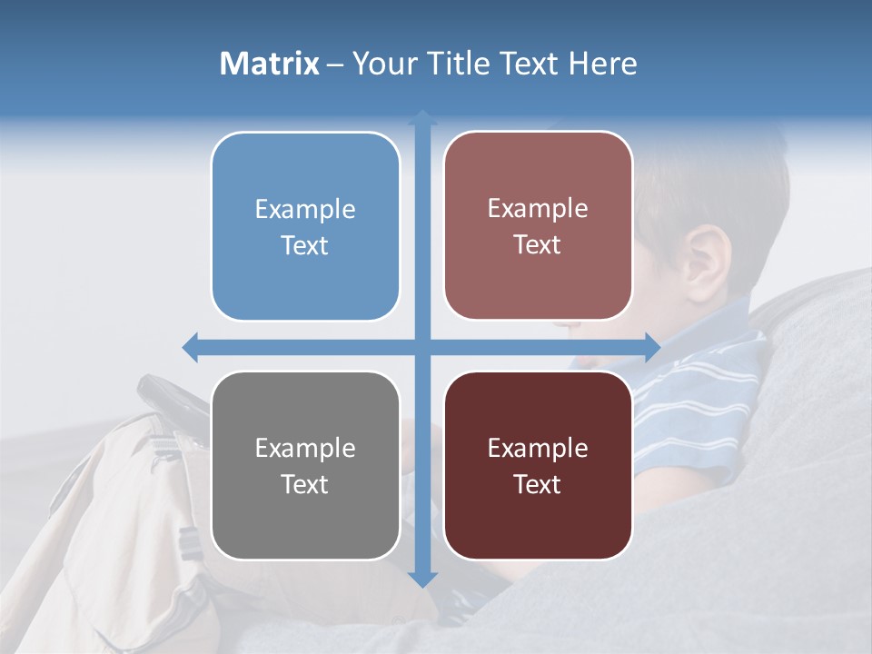 Interest Pouffe Touchscreen PowerPoint Template