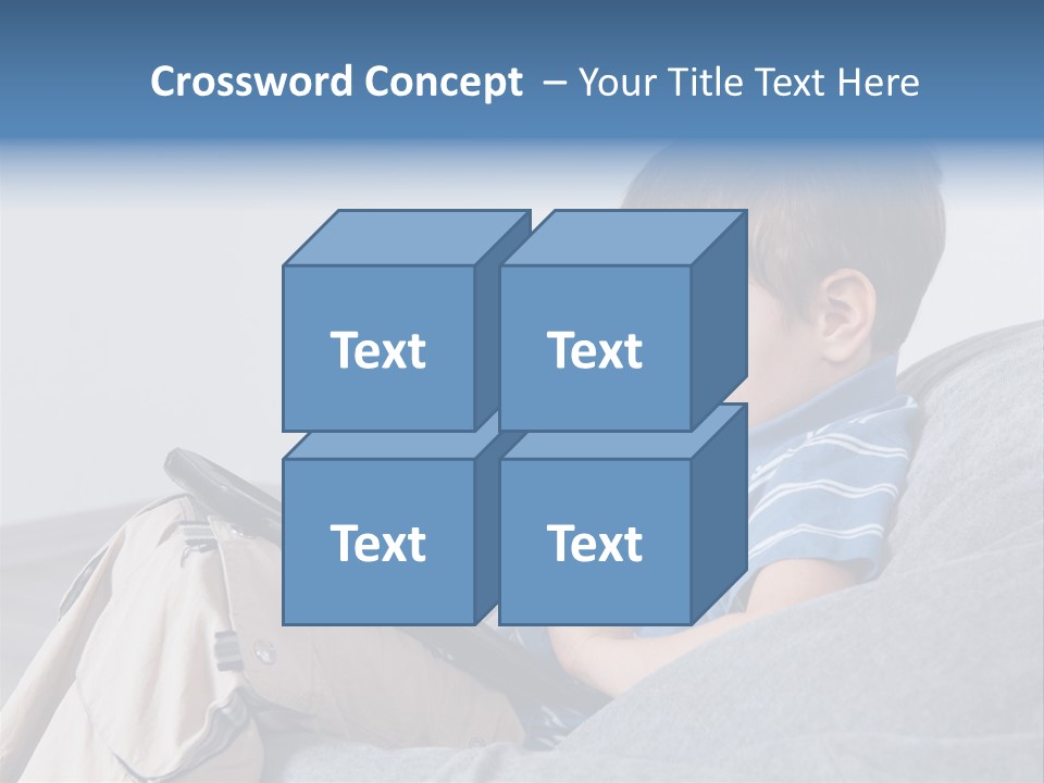Interest Pouffe Touchscreen PowerPoint Template