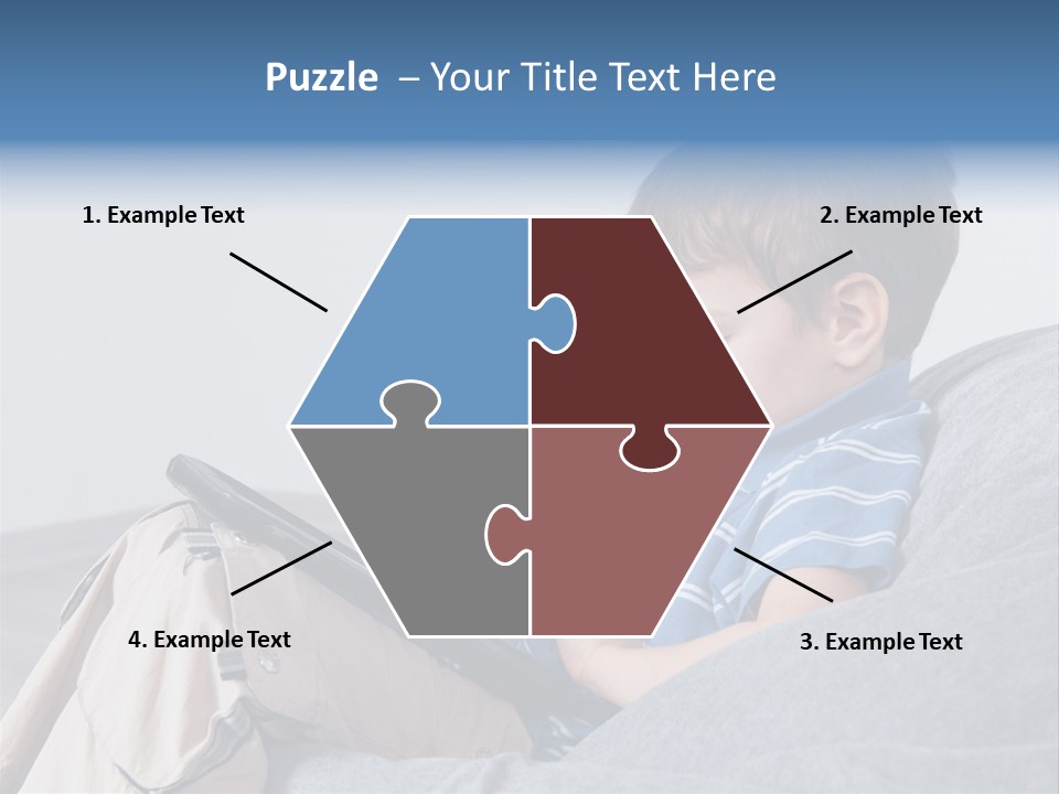 Interest Pouffe Touchscreen PowerPoint Template
