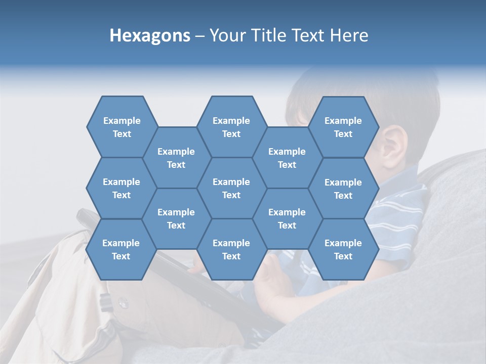 Interest Pouffe Touchscreen PowerPoint Template