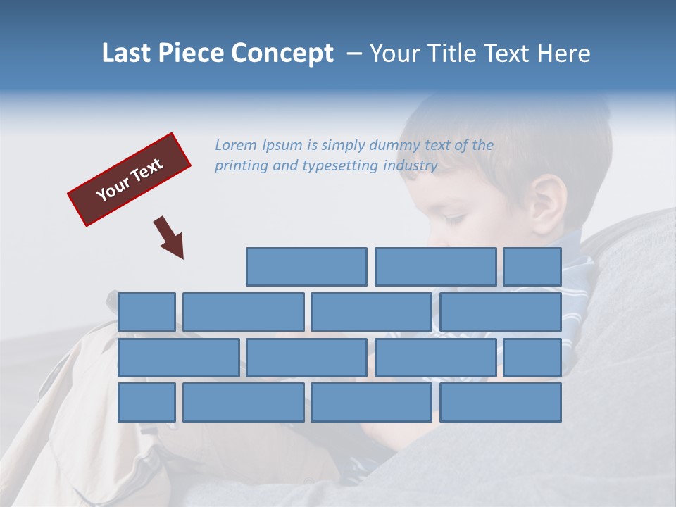 Interest Pouffe Touchscreen PowerPoint Template
