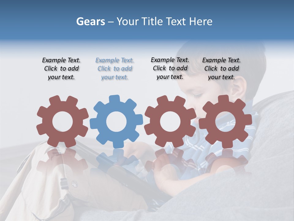 Interest Pouffe Touchscreen PowerPoint Template