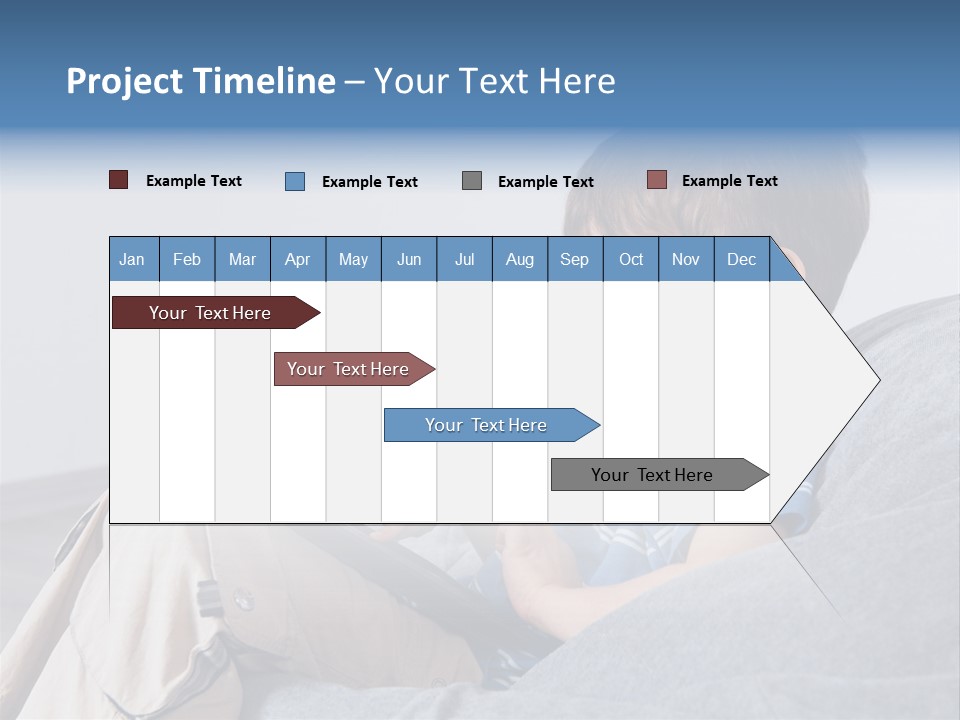 Interest Pouffe Touchscreen PowerPoint Template