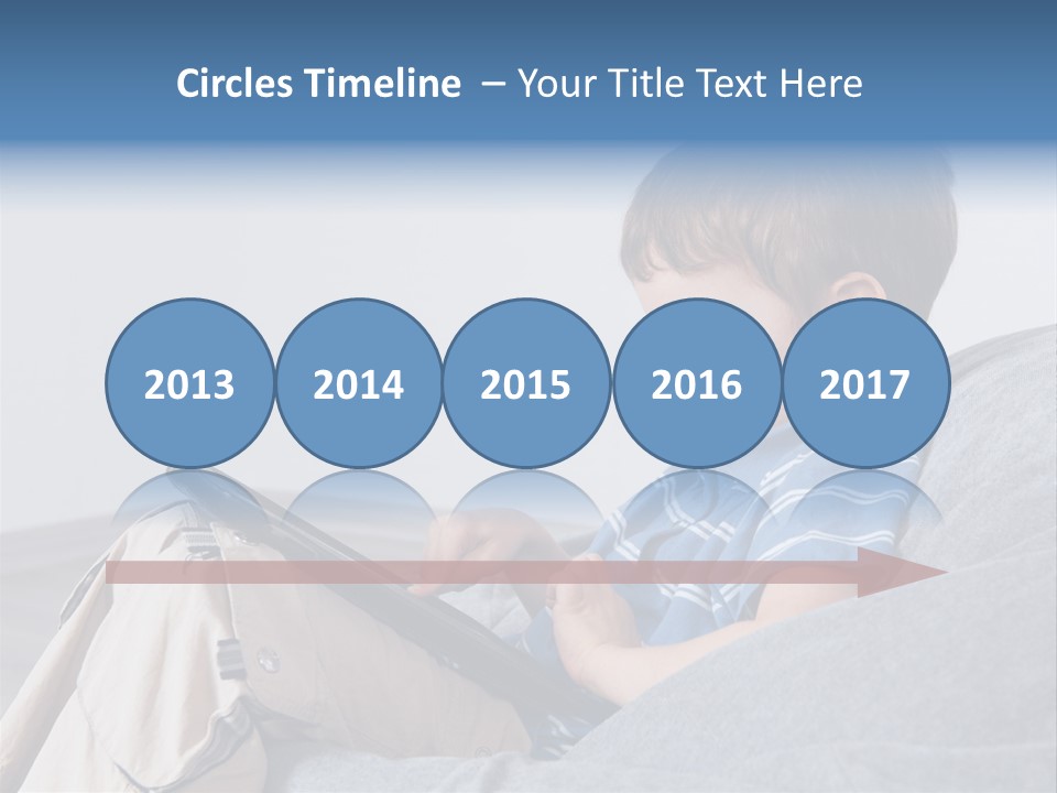 Interest Pouffe Touchscreen PowerPoint Template