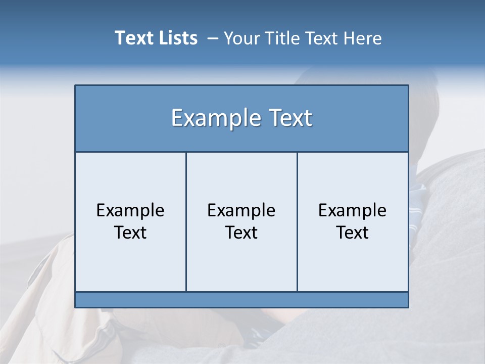 Interest Pouffe Touchscreen PowerPoint Template
