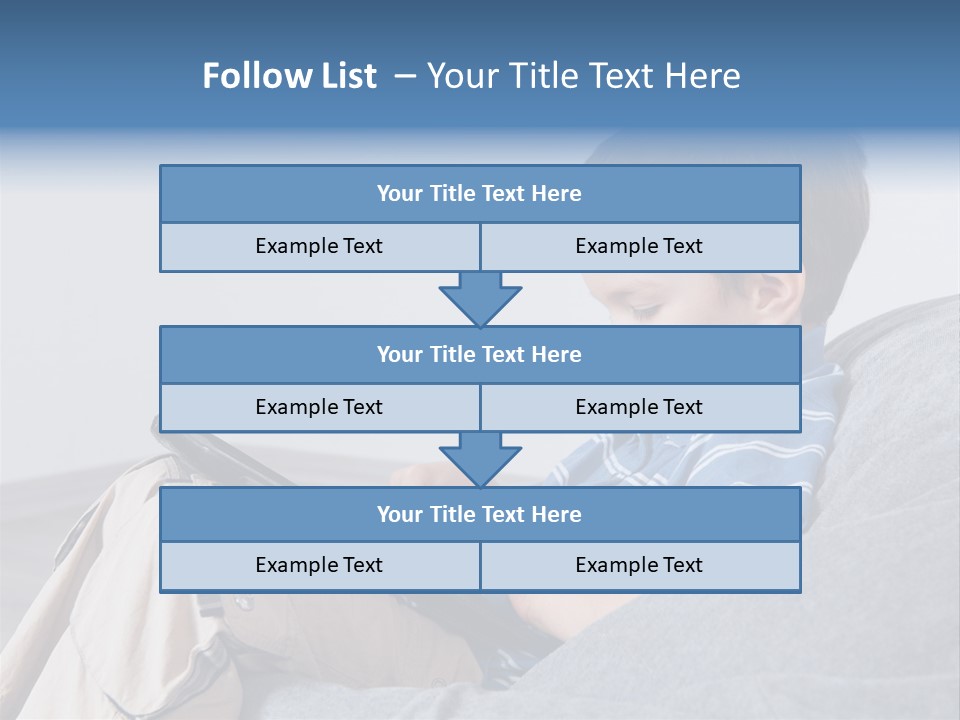Interest Pouffe Touchscreen PowerPoint Template