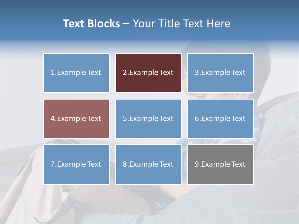 Interest Pouffe Touchscreen PowerPoint Template