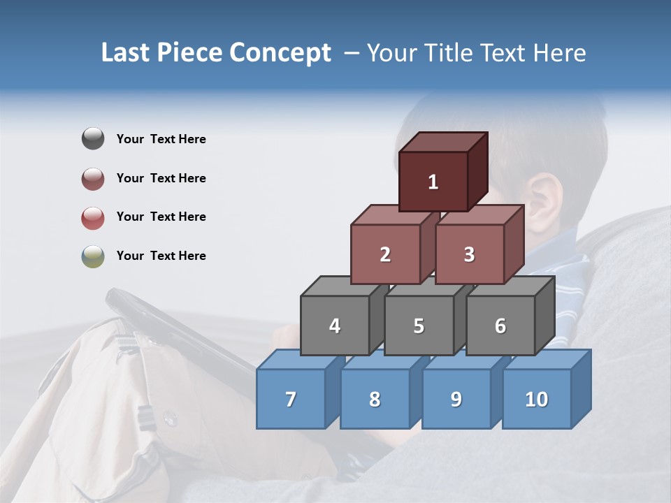Interest Pouffe Touchscreen PowerPoint Template